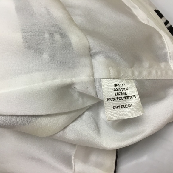 WHBM Women Mini Dress Strapless Lined Silk Size 0 - Picture 8 of 8